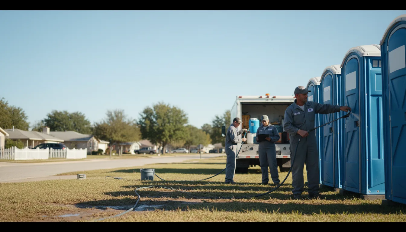 Long-Term Portable Toilet Rental in Sublette, IL near me